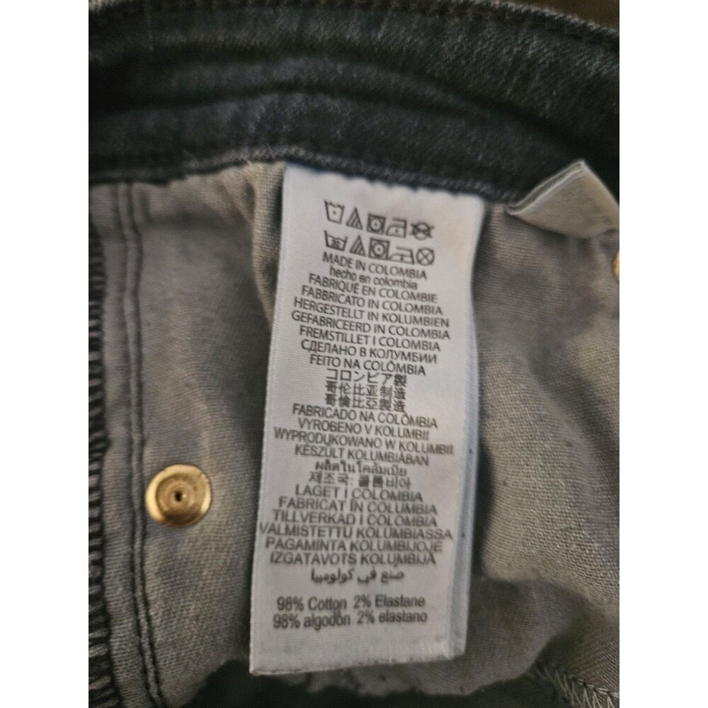 Michael Kors Women’s Blue Denim Skinny Stretch Jeans 5-Pocket Button - Picture 2 of 4